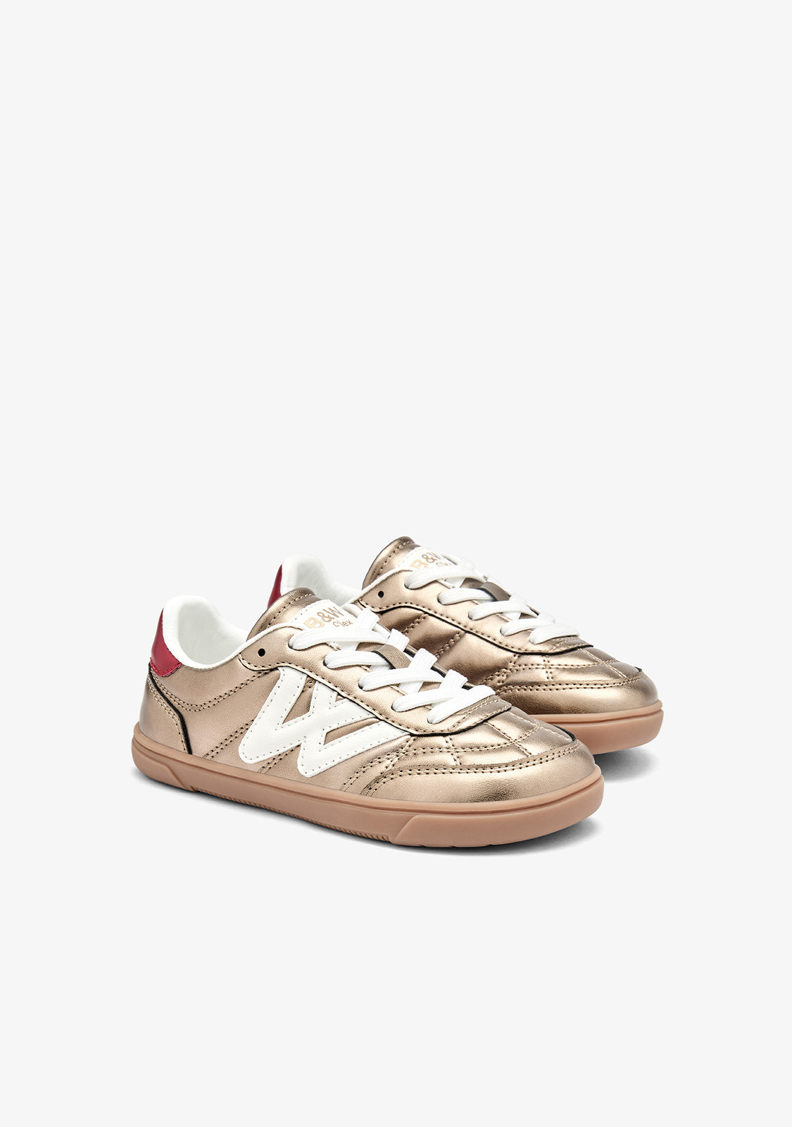 Bronze Barefoot Trainers with Logo