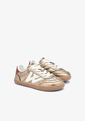 Bronze Barefoot Trainers with Logo