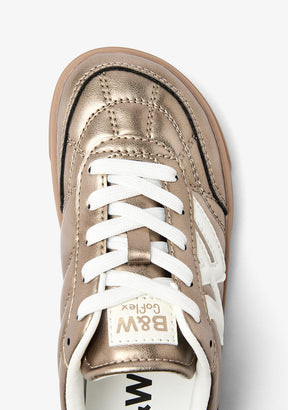 Bronze Barefoot Trainers with Logo