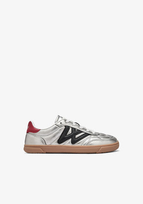 B&W ZAPATOS / SNEAKERS / TENNIS SNEAKERS GOFLEX STITCHED SILVER