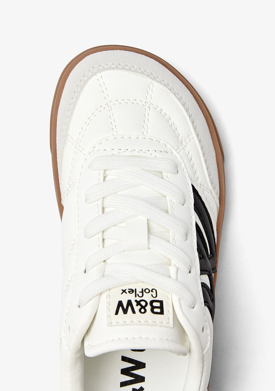 White Barefoot Trainers with Logo