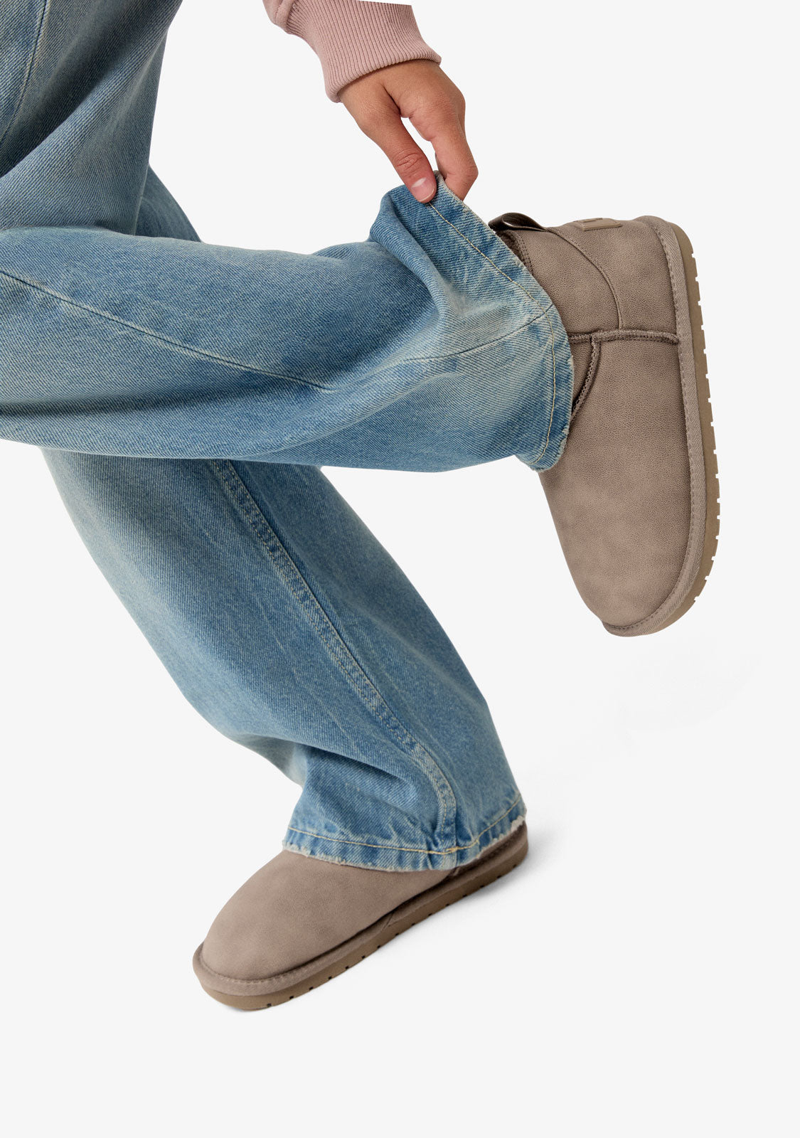 Australian Ankle Boots Barefoot Taupe