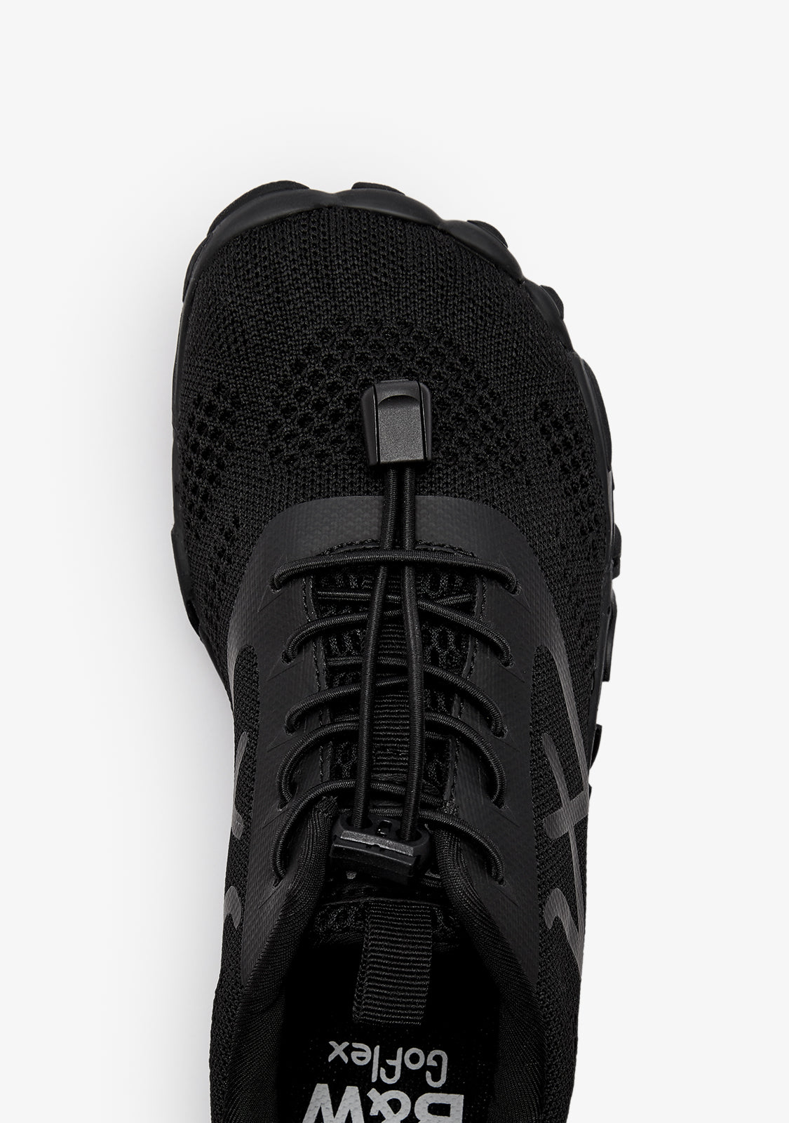 Black Canvas Barefoot Goflex Sneakers