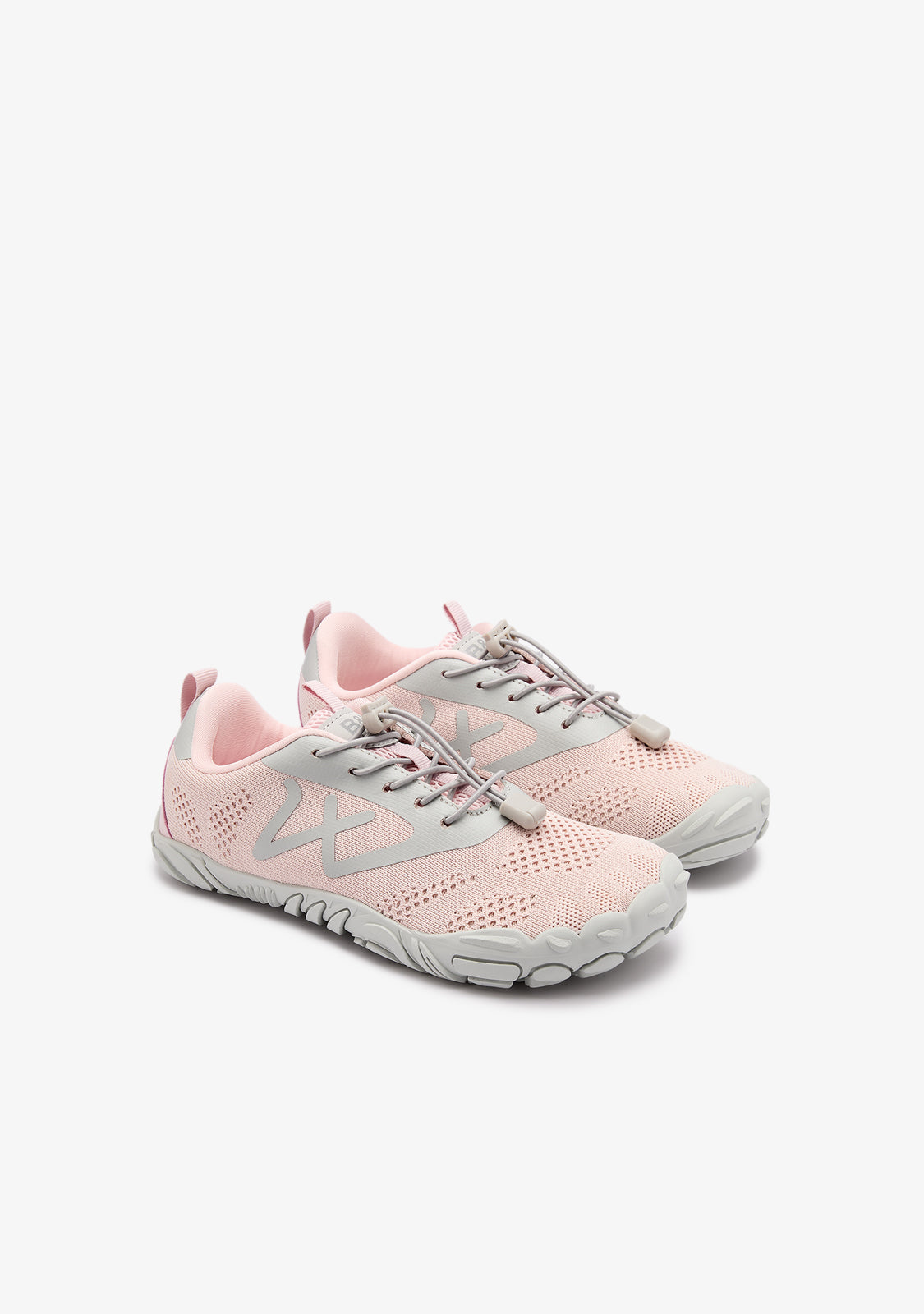 Pink Canvas Barefoot Goflex Sneakers