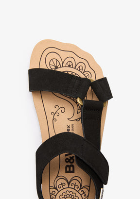 Sandalias Barefoot Goflex Negras
