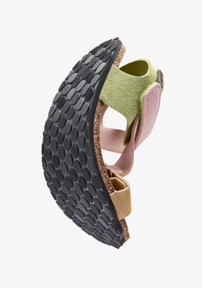 Multi Color Straps Barefoot Goflex Sandals