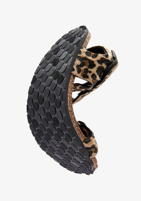 Leopard Straps Barefoot Goflex Sandals