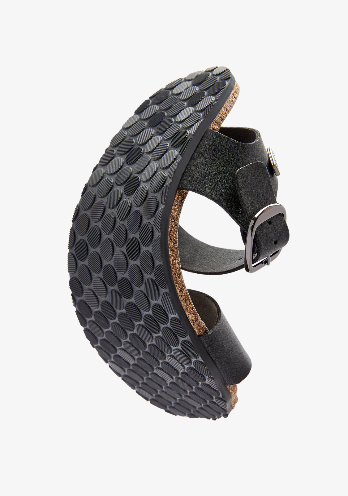 Black Strap Barefoot Goflex Sandals