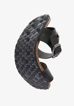 Black Strap Barefoot Goflex Sandals