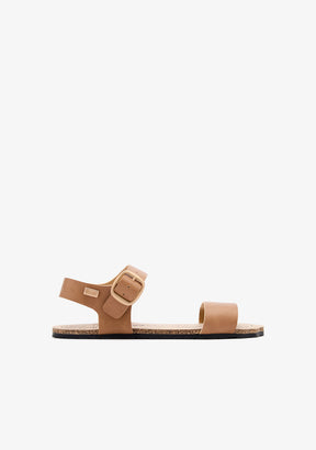 Camel Strap Barefoot Goflex Sandals