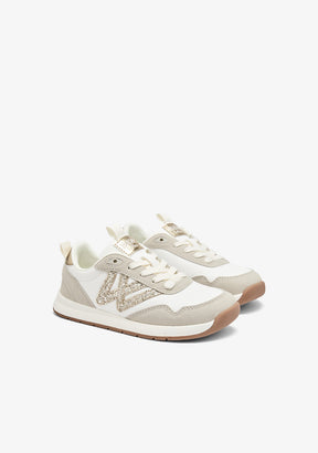 Sneakers Barefoot Glitter Off White