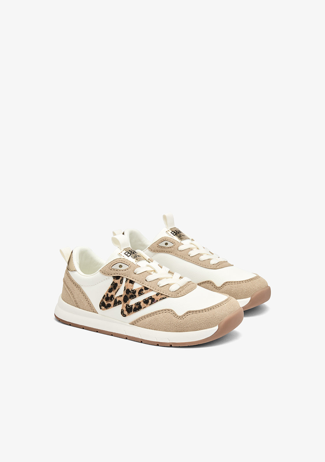 Zapatillas Barefoot Blanco y Leopardo
