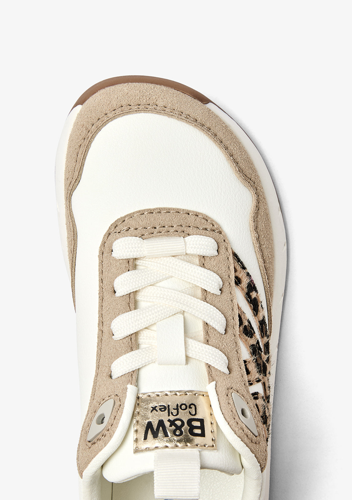 Zapatillas Barefoot Blanco y Leopardo