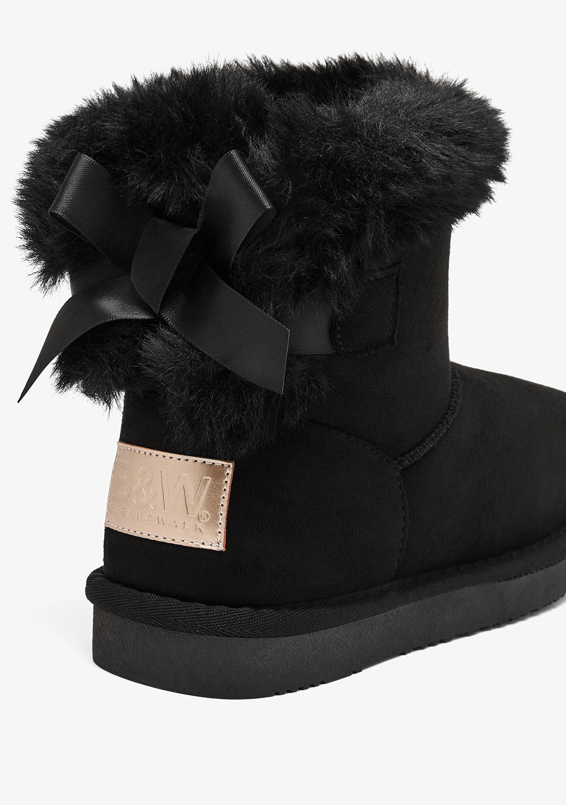 Australian Boot Bow Black