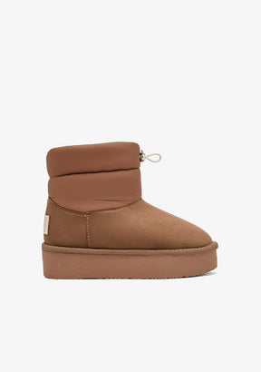 Brown Australian Boots with Drawcord