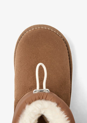 Brown Australian Boots with Drawcord