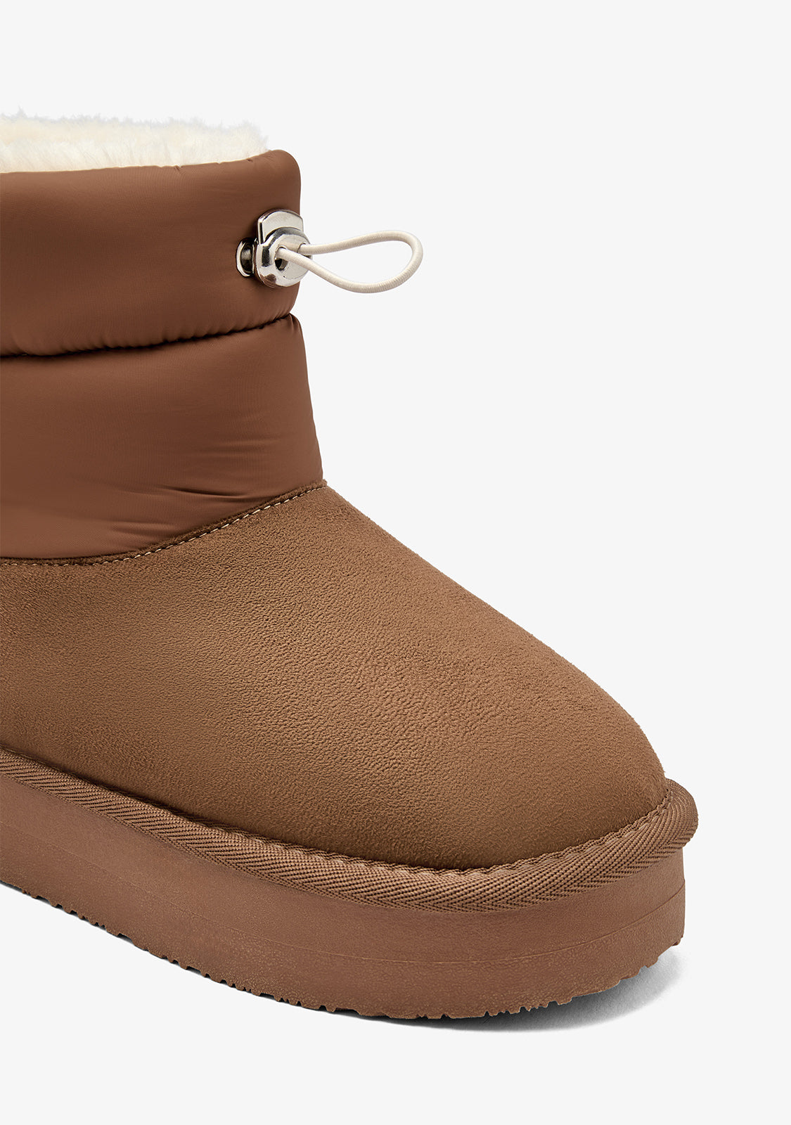 Brown Australian Boots with Drawcord
