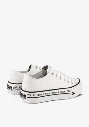 Sneakers Bay Platform White