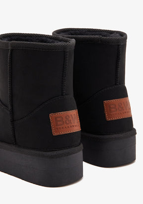 Black Australian Boots Water Repellent