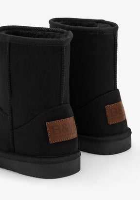Black Logo Australian Boots Water Repellent