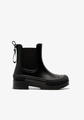 Black Rain Boots