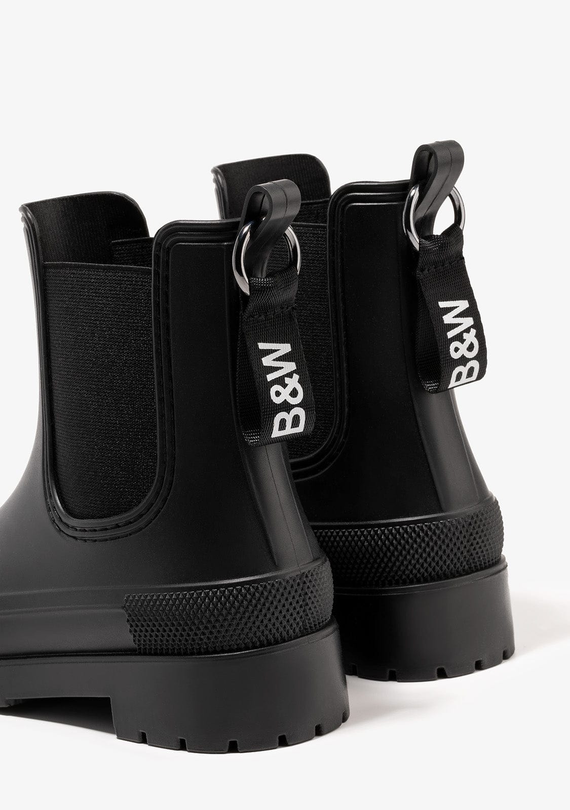 Black Rain Boots