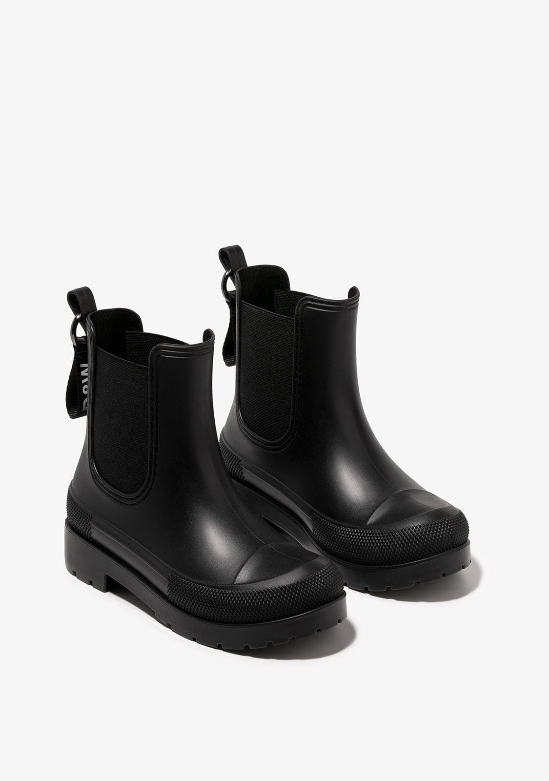 Black Rain Boots