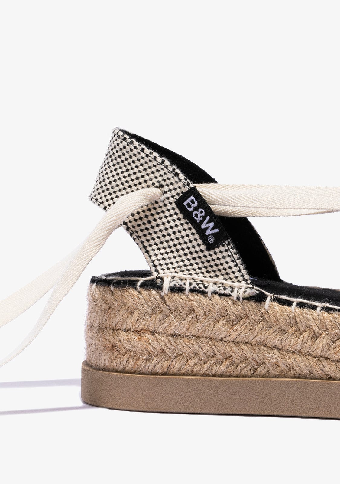 Black Wedge Espadrilles