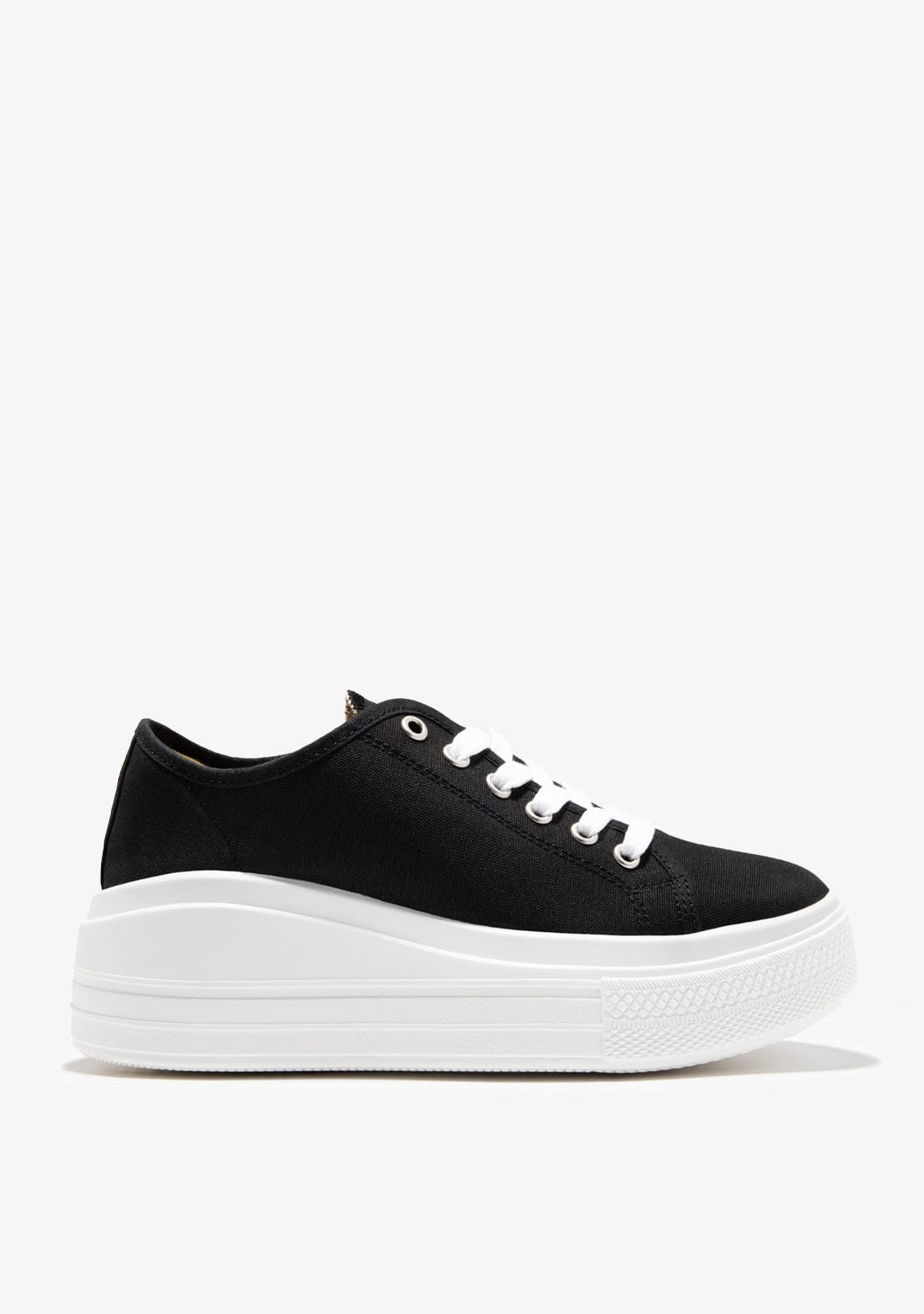 Walk In Rider Black / White Rider Platform Sneakers