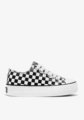 Black White Sneakers Canvas