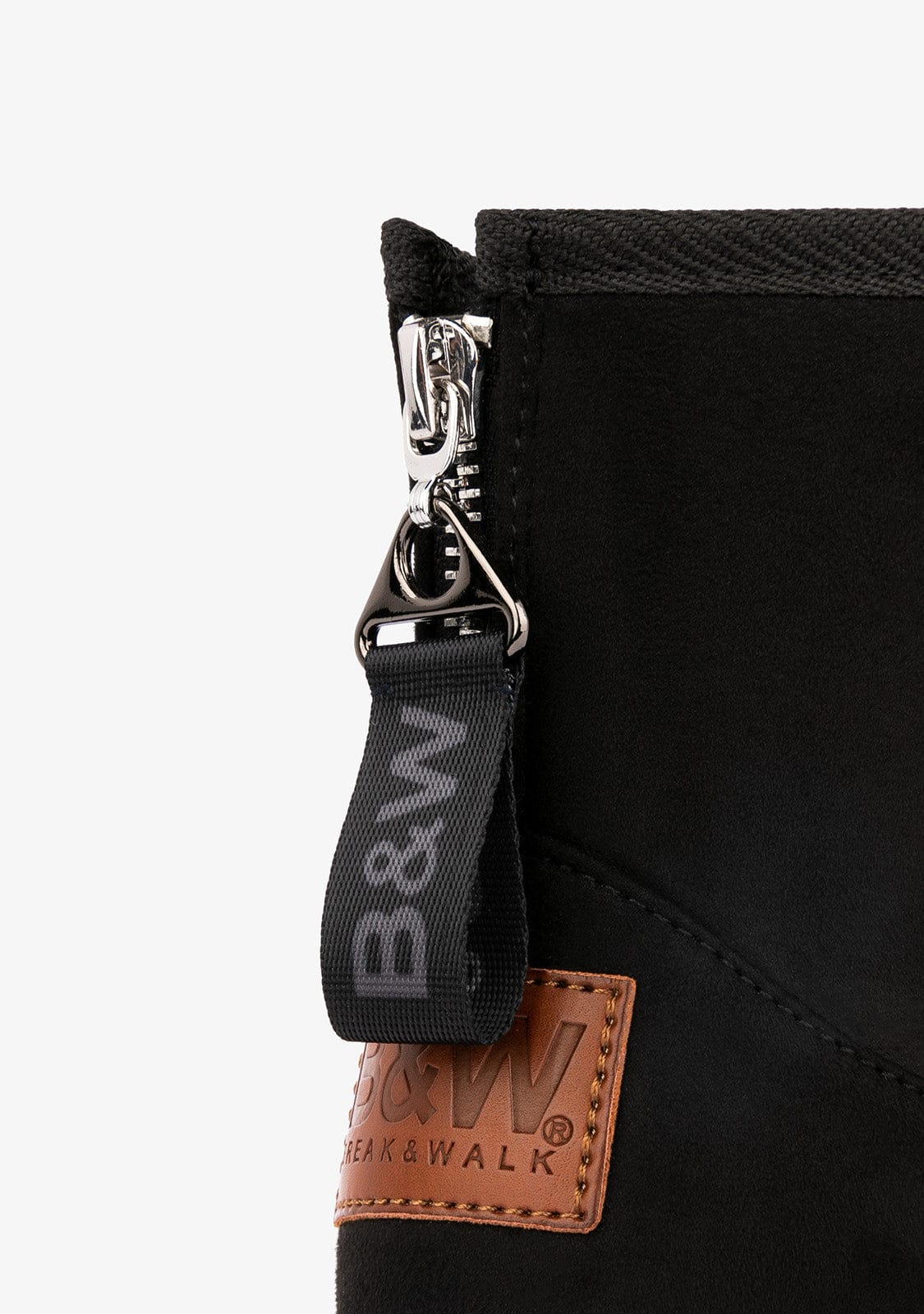Black Zip Australian Boots Water Repellent