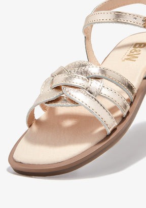 Gold Knot Sandals