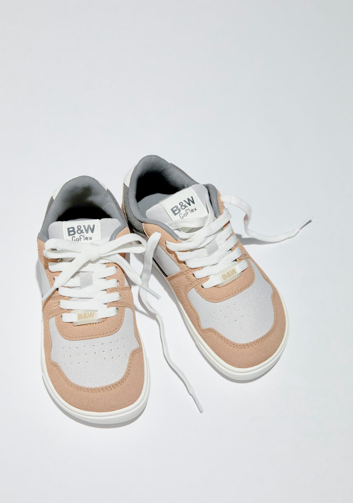 Multi White Goflex Respectful Microsuede Sneakers