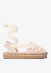 Pink Bow Espadrilles