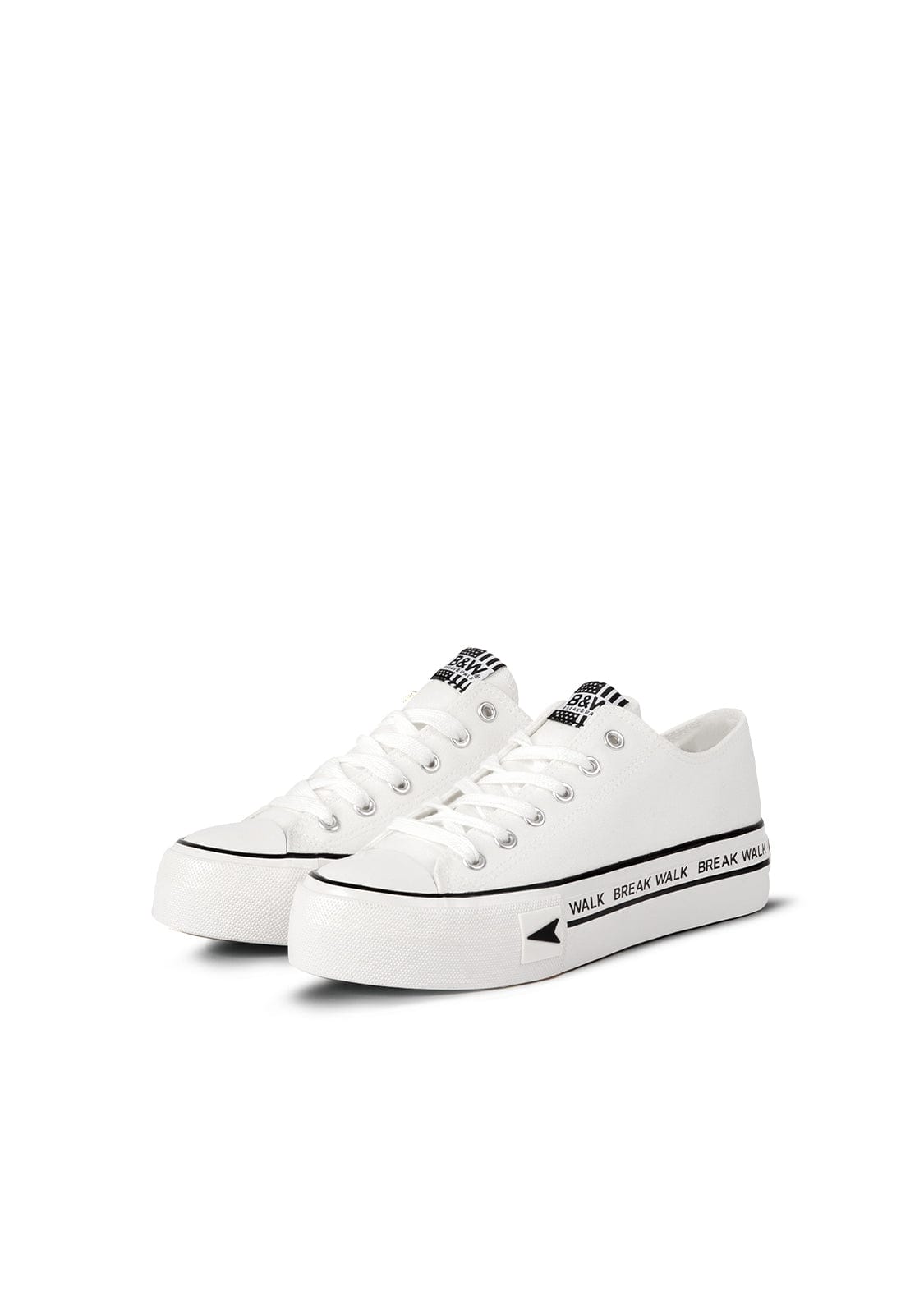 Sneakers Bay Platform White