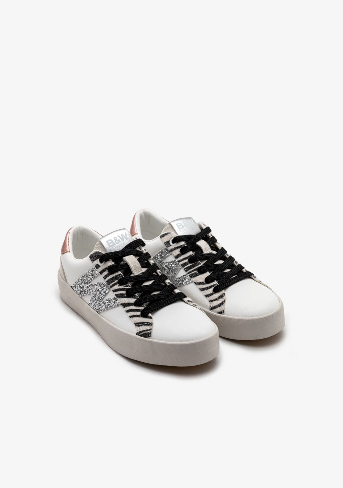Sneakers Laces Low Zebra