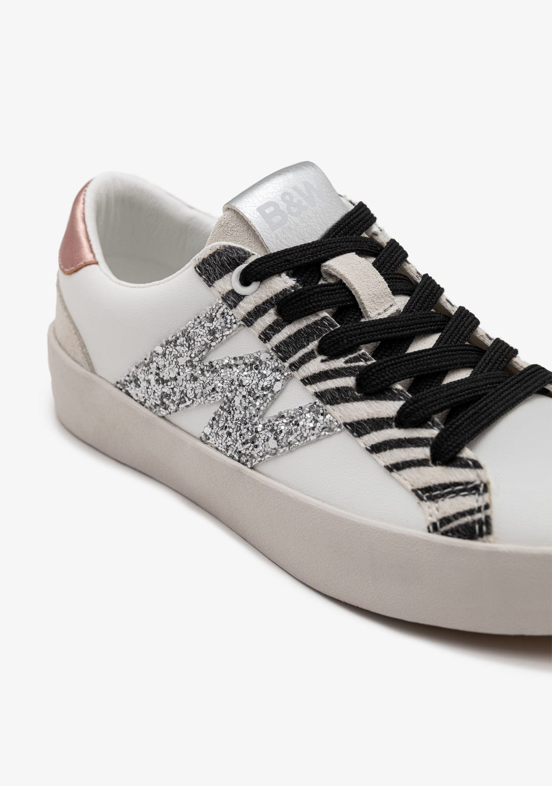 Sneakers Laces Low Zebra