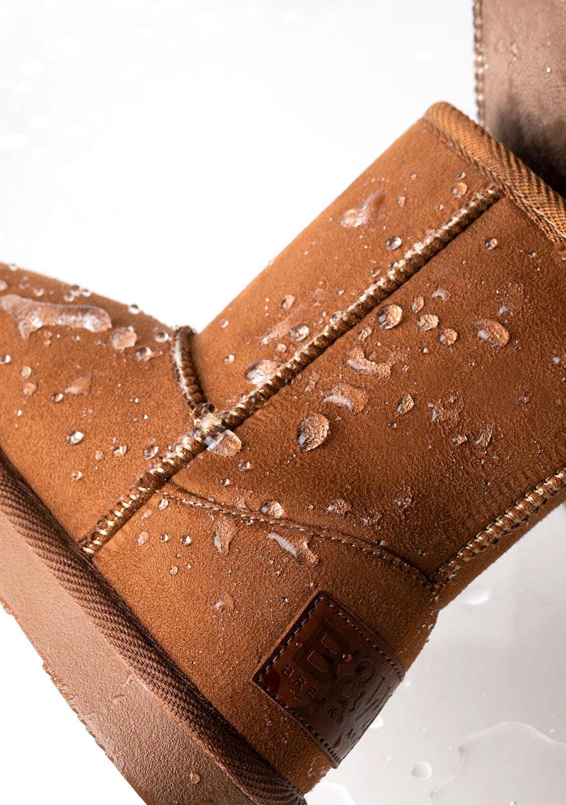 Tan Logo Australian Boots Water Repellent