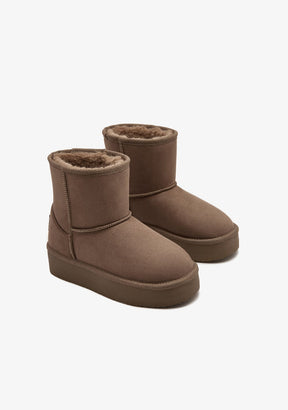 Taupe Australian Boots Water Repellent