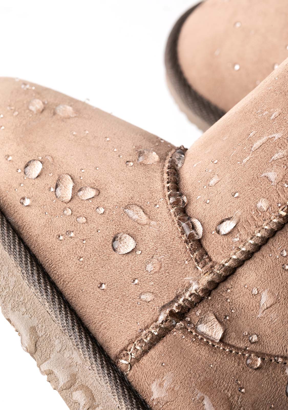 Taupe Logo Australian Boots Water Repellent