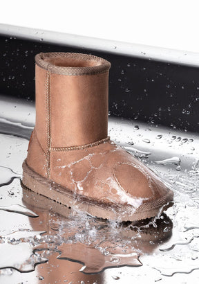 Taupe Logo Australian Boots Water Repellent