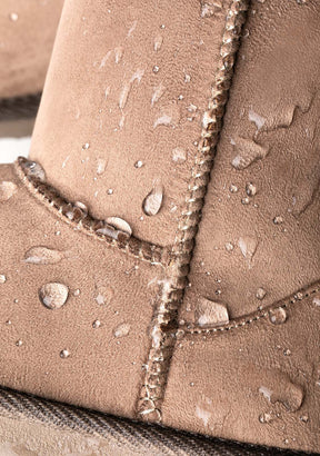 Taupe Logo Australian Boots Water Repellent