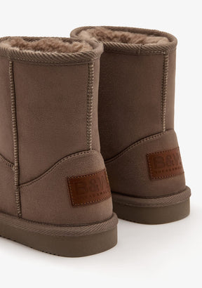 Taupe Logo Australian Boots Water Repellent