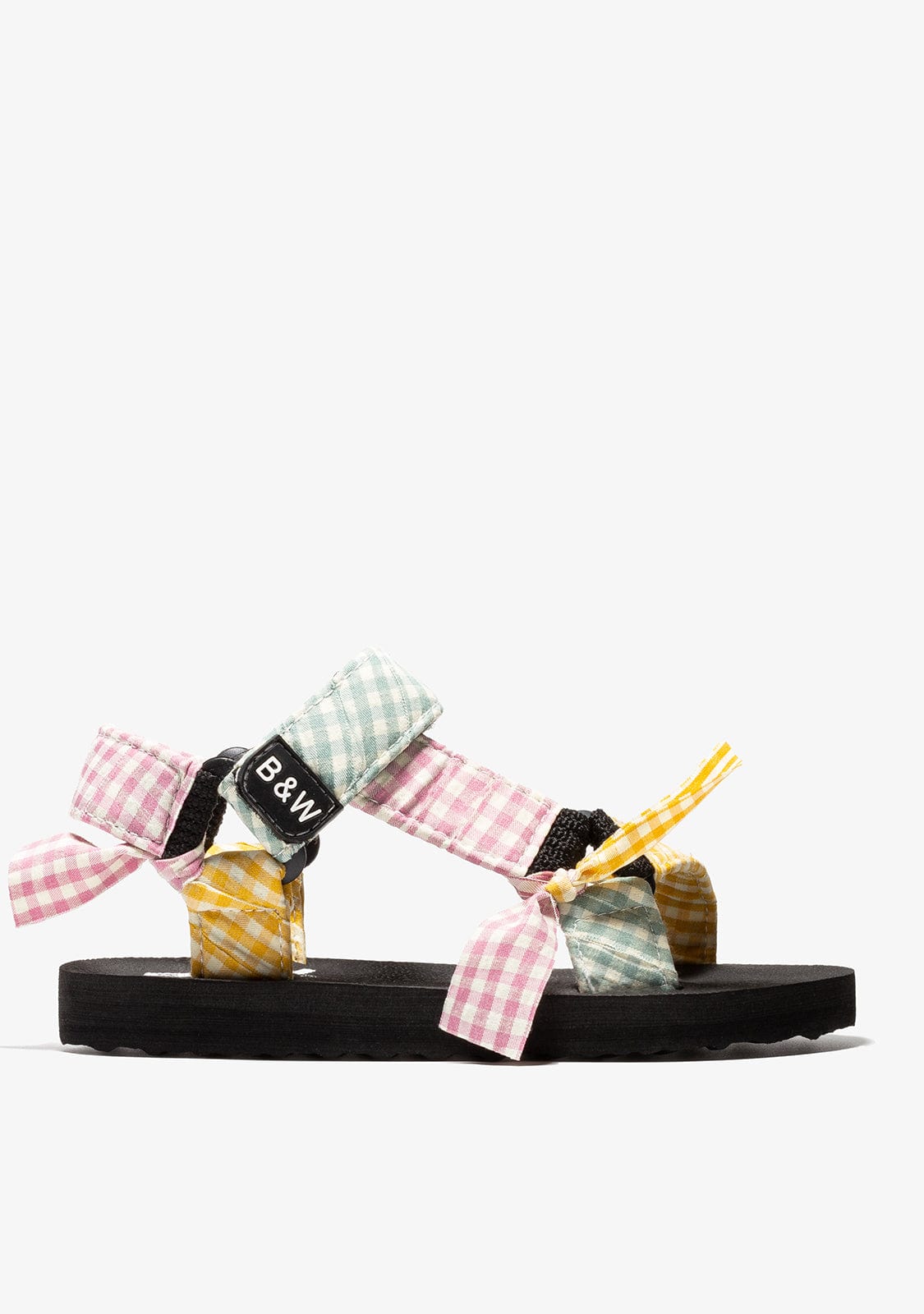 Textile Multicolour Vichy Sandals