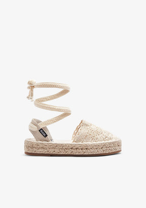 White Basic Espadrilles