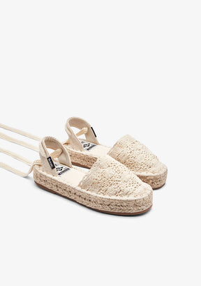 White Basic Espadrilles