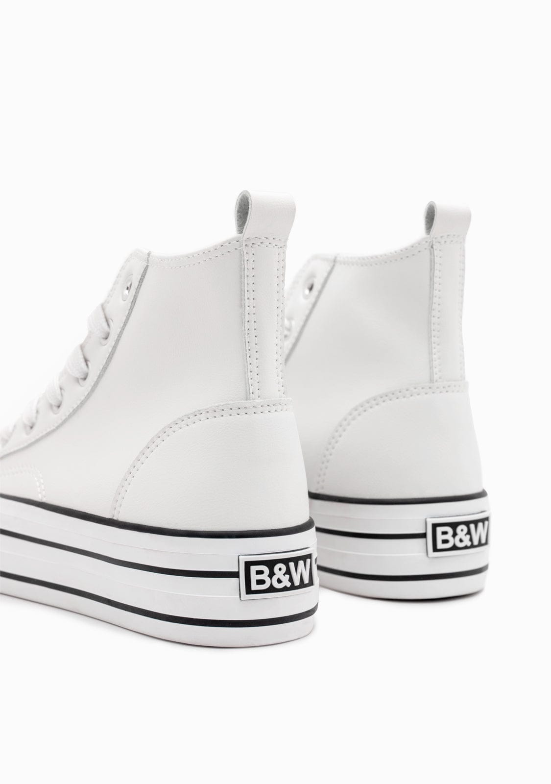 White Napa High Top Sneakers