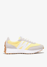 Yellow Logo Sneakers