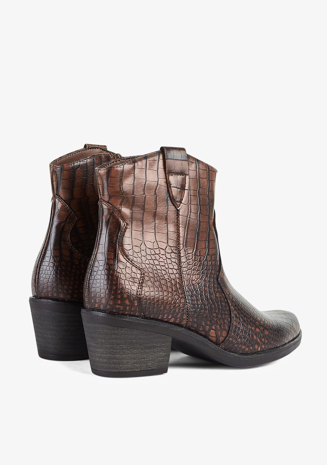 Ankle Boots Cowboy West Brown