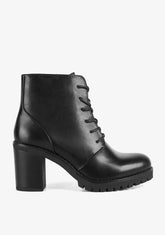 Ankle Boots Haute Black Lace